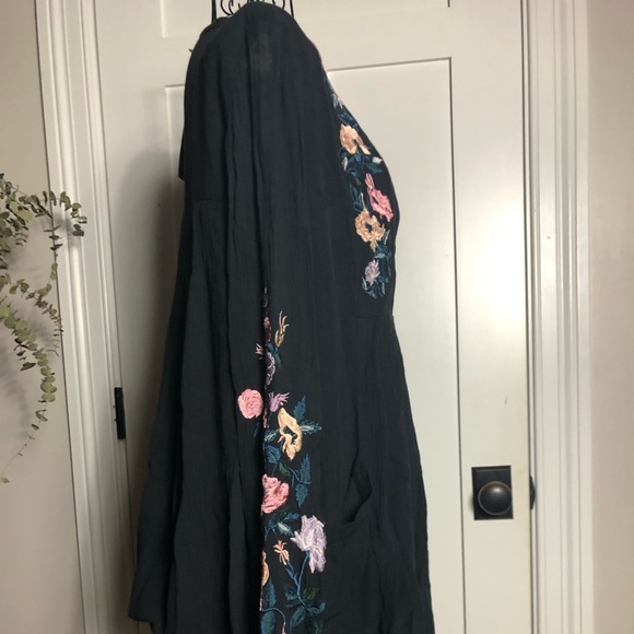 🦋NWT Free People Mia Gauze Embroidered Mini Dress - Picture 8 of 8